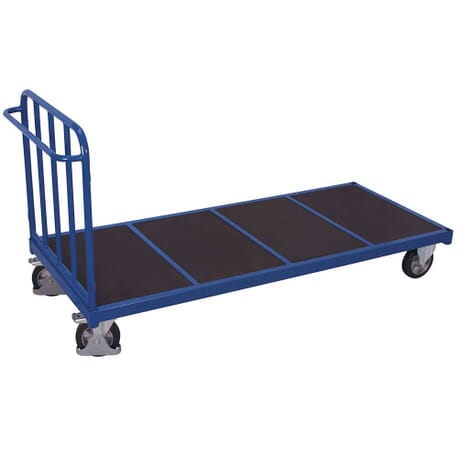 Chariot avec 1 dossier tubulaire pour charges lourdes Chariot avec 1 dossier tubulaire pour charges lourdes
