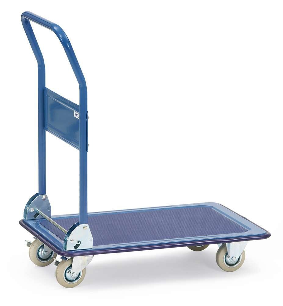 Chariot pliant à dossier en acier