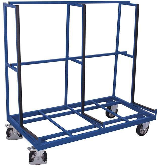 Chariot porte-panneaux simple face