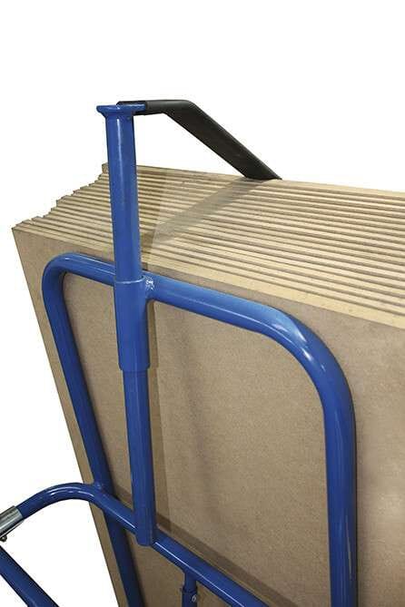 Diable porte-panneaux avec blocage panneaux