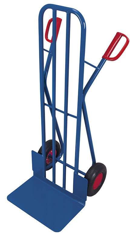 image cover Diable haut avec grande pelle en tube d'acier