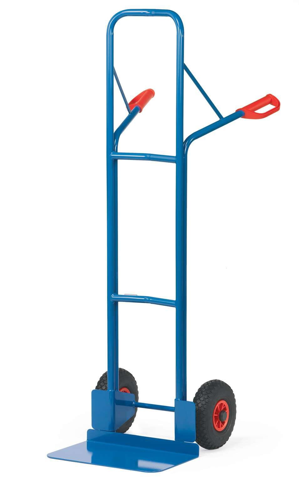 image cover Diable haut en tube d'acier avec bavette...