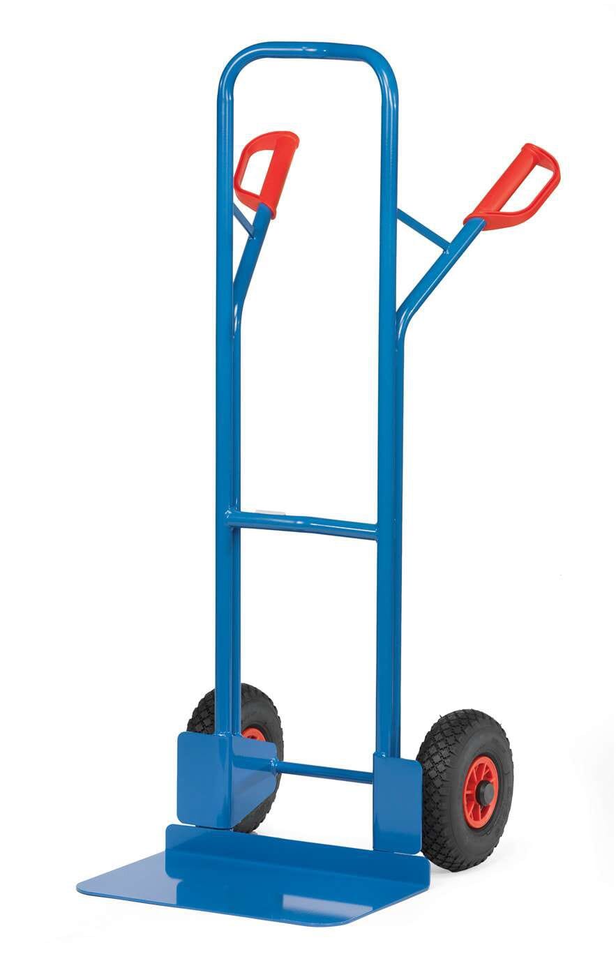 Diable en tube d'acier pour 300 kg de charges