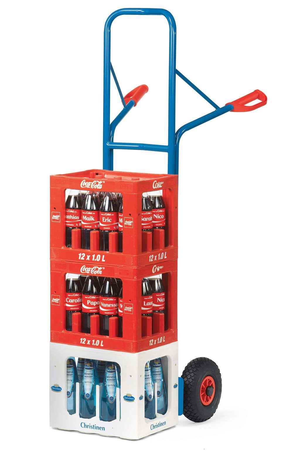 Diable haut en tube d'acier - 300 kg de charges