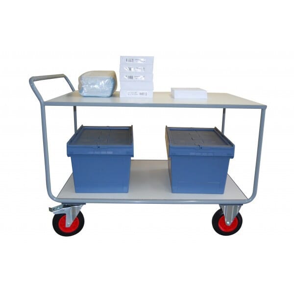 image cover Desserte en mélaminé à 2 plateaux