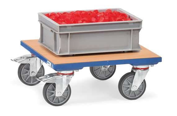 Plateau roulant en bois