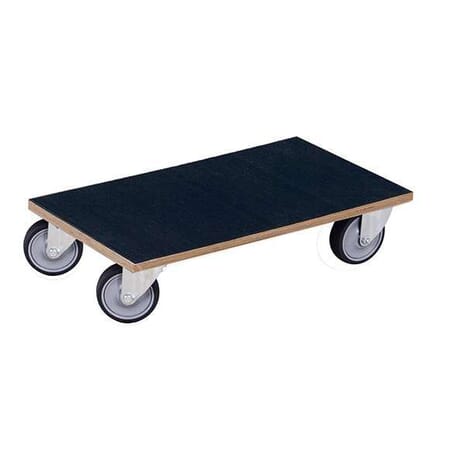 image cover Plateau roulant avec roulettes pivotantes...