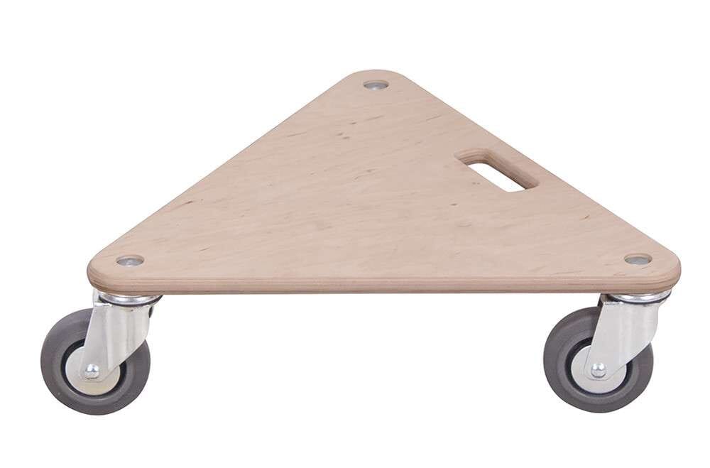 image cover Plateau roulant triangulaire - roues...