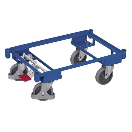 Plateau roulant modulaire avec douilles cornières Plateau roulant modulaire avec douilles cornières