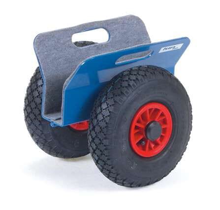 Rouleur de panneaux avec mâchoires de maintien