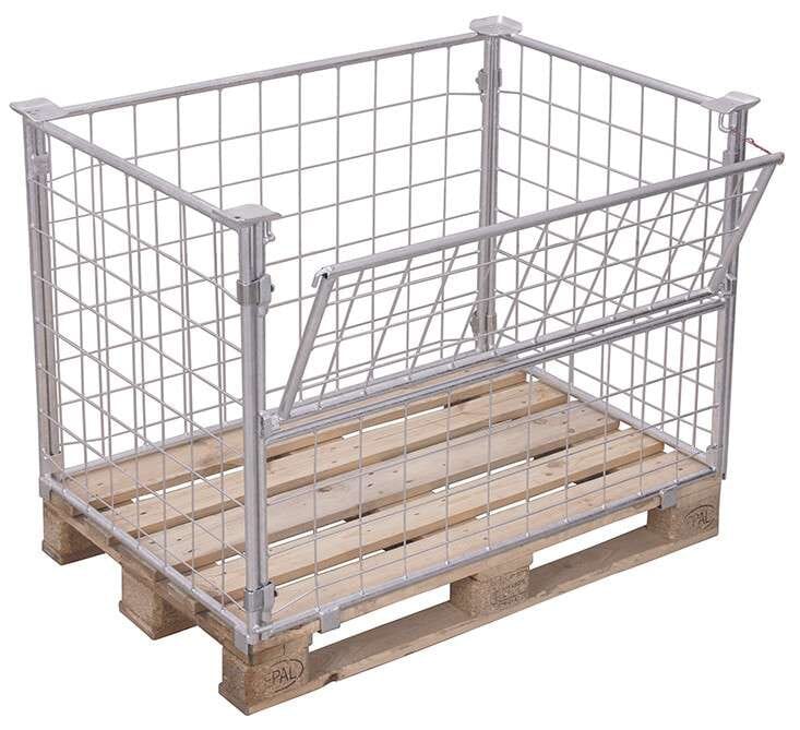 image cover Rehausse palettes Typ 64, galvanisé