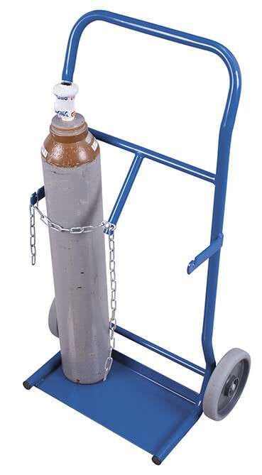 Diable porte-bouteilles pour 2 bouteilles de 10 litres