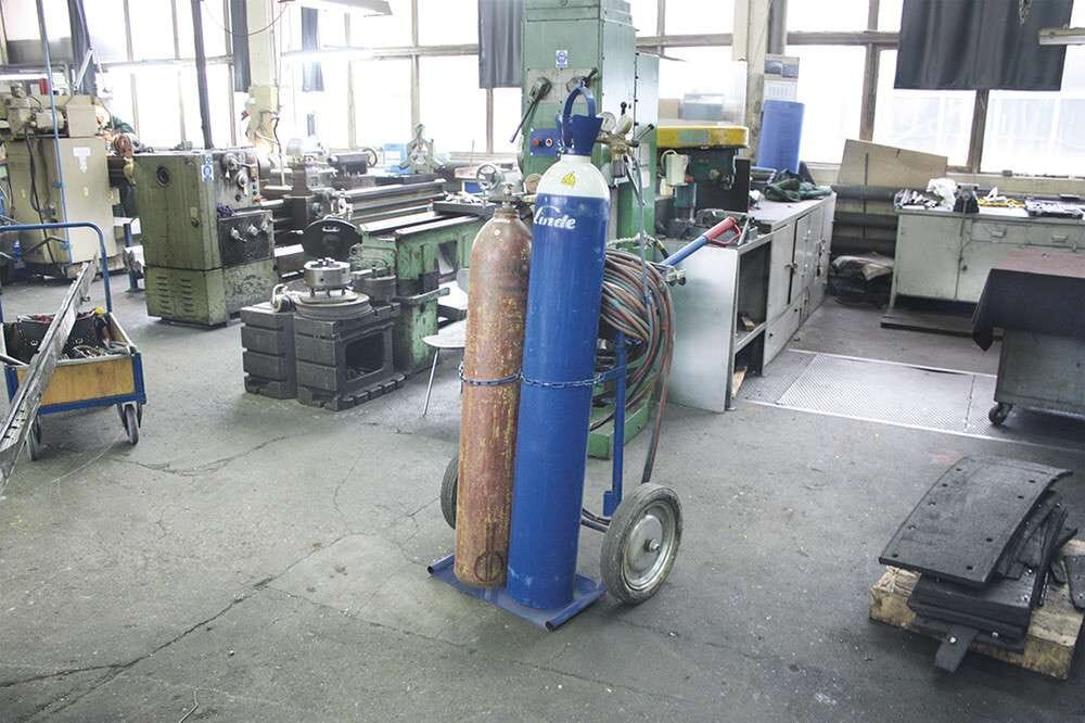 Diable porte-bouteilles pour 2 bouteilles de 40 - 50 litres