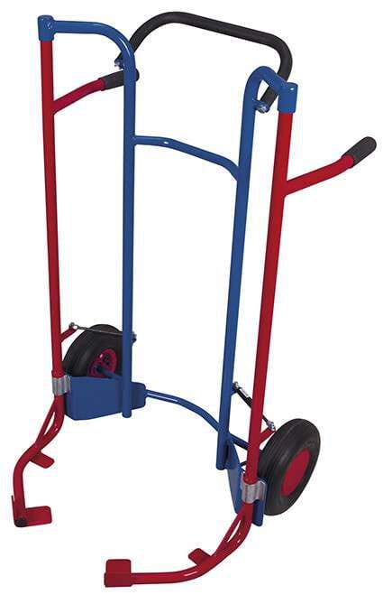 Diable bas porte-pneus