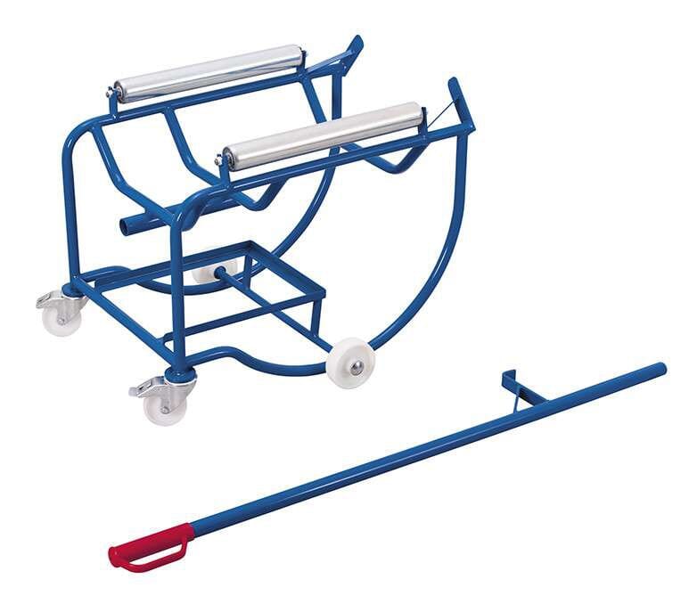 image cover Basculeur de fûts avec 2 rouleaux en acier