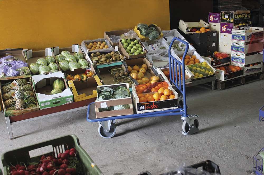 Chariot C+C à 1 dossier tubulaire