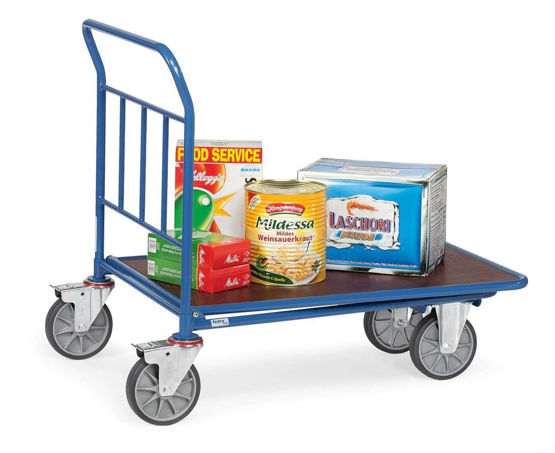 Chariot emboîtable à dossier tubulaire