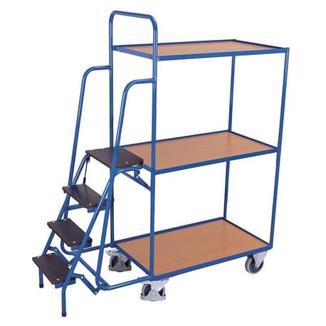 image cover Chariot haut préparateur de commandes avec...