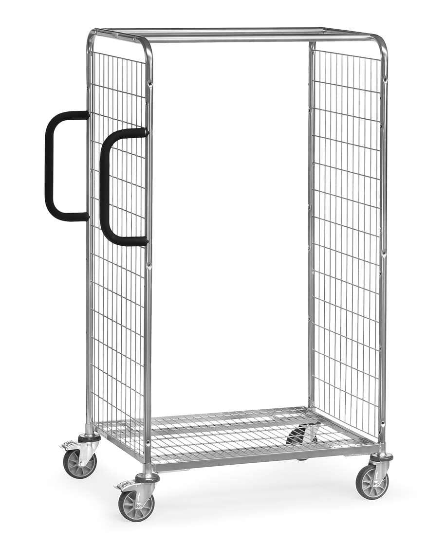 Chariot haut préparateur de commandes galvanisé