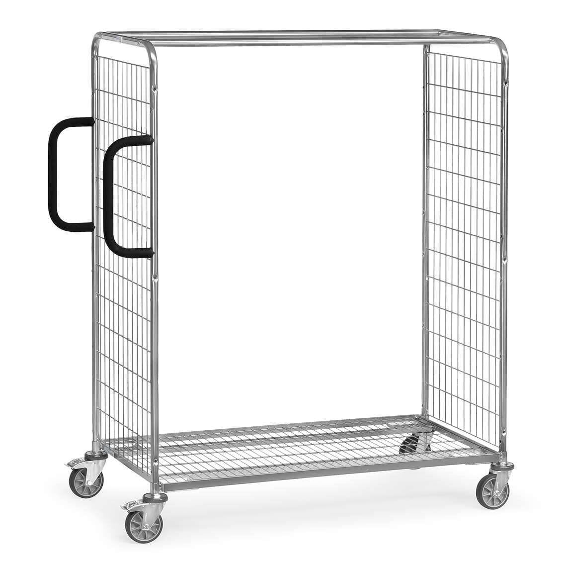 Chariot haut préparateur de commandes galvanisé