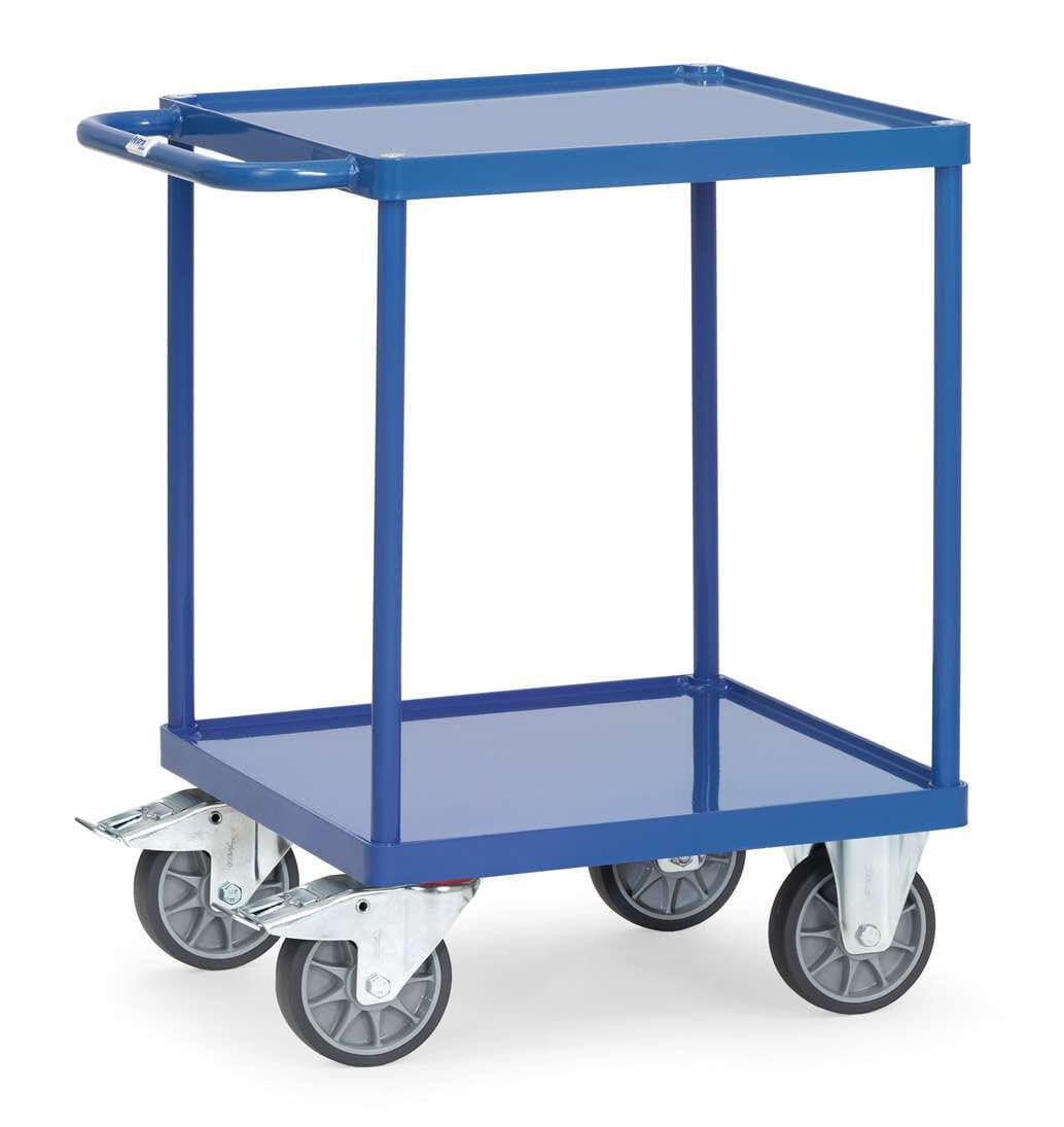 image cover Servante d'atelier à 2 plateaux carrés...