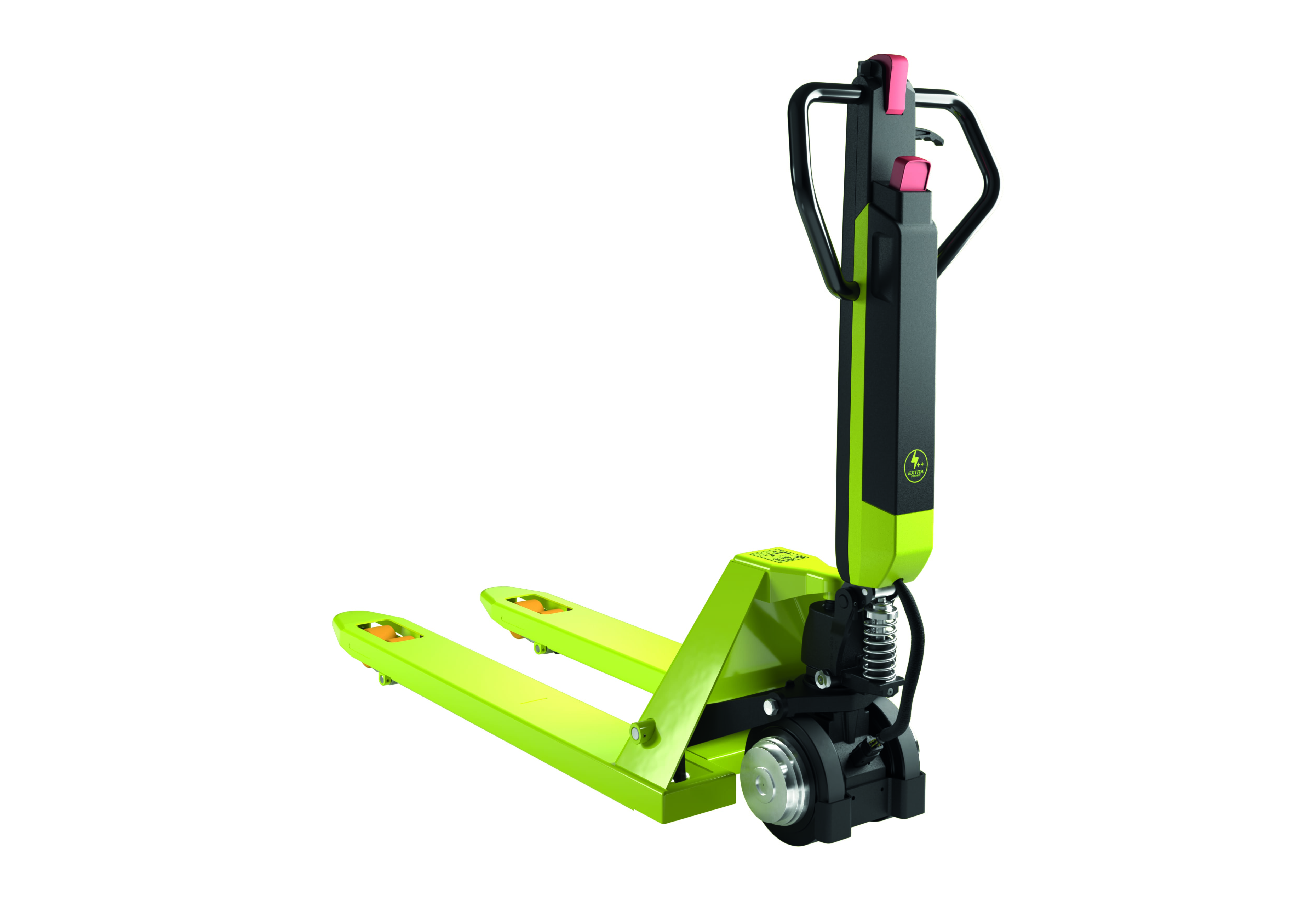 Transpalette semi-électrique compact, charge 1200 kg