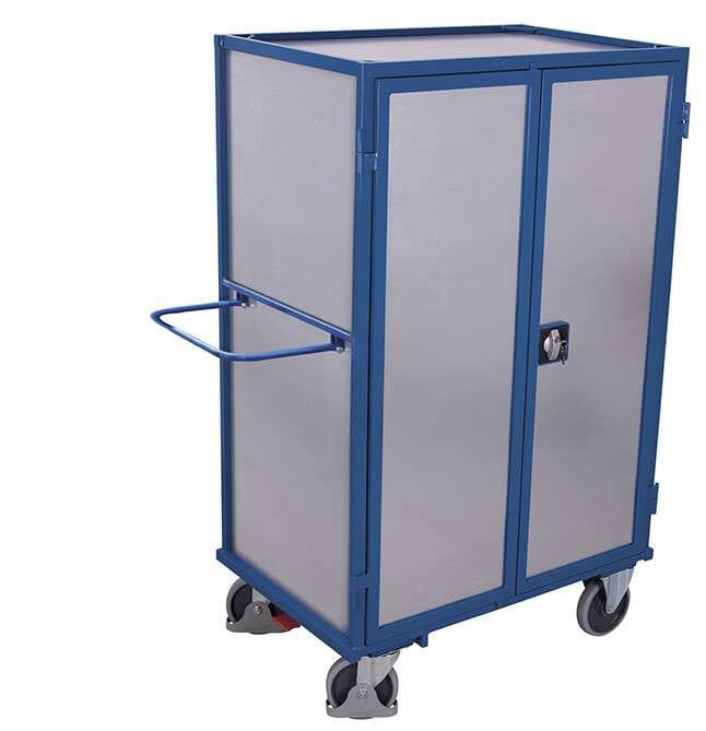 Chariot haut fermé entièrement soudé