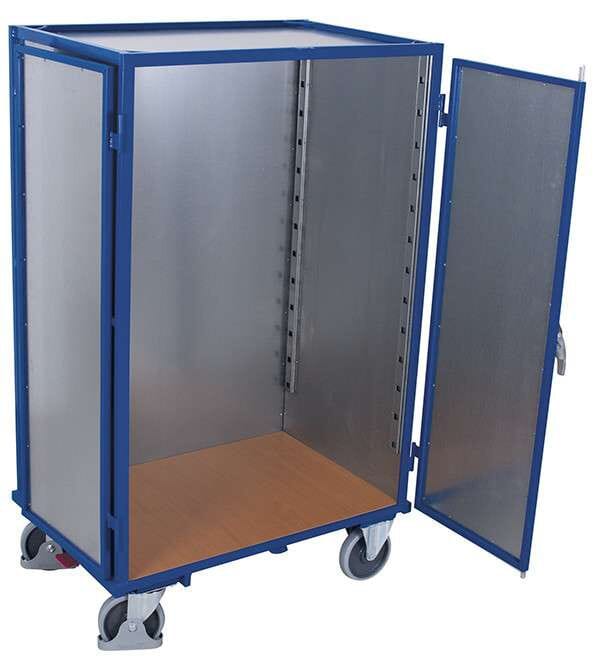 Chariot haut fermé entièrement soudé