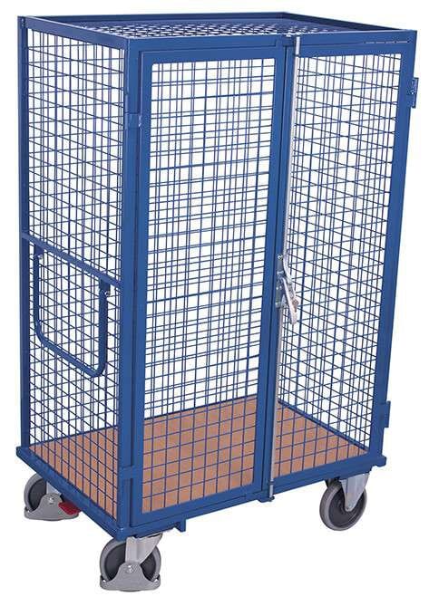 Chariot haut fermé 4 avec ridelles