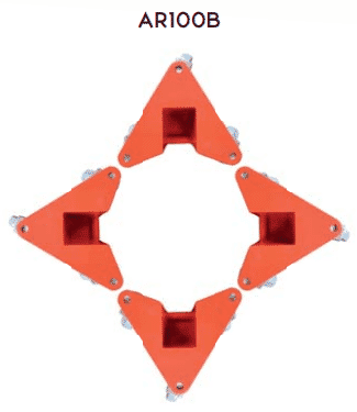 Coins roulants surbaissés, charge de 400 à 600 kg
