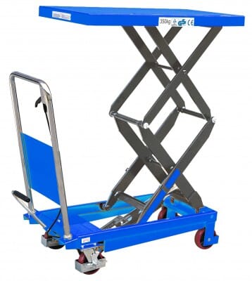 Table FIMM élévatrice 150 kg manuelle double ciseaux