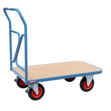 Chariot FIMM 400 kg 1000 x 560 mm dossier fixe roues 200 mm