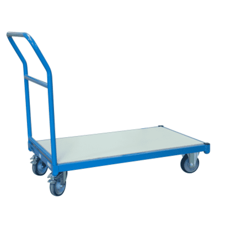 Chariot FIMM 250 kg 1000 x 600 mm dossier fixe roues 125 mm