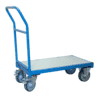 Chariot FIMM 600 kg 1000 x 600 mm dossier fixe roues 200 mm