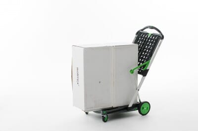 Chariot FIMM pliant équipé d'une caisse pliable