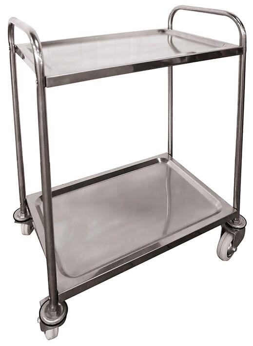 Servante inox 304 100 kg 3 plateaux