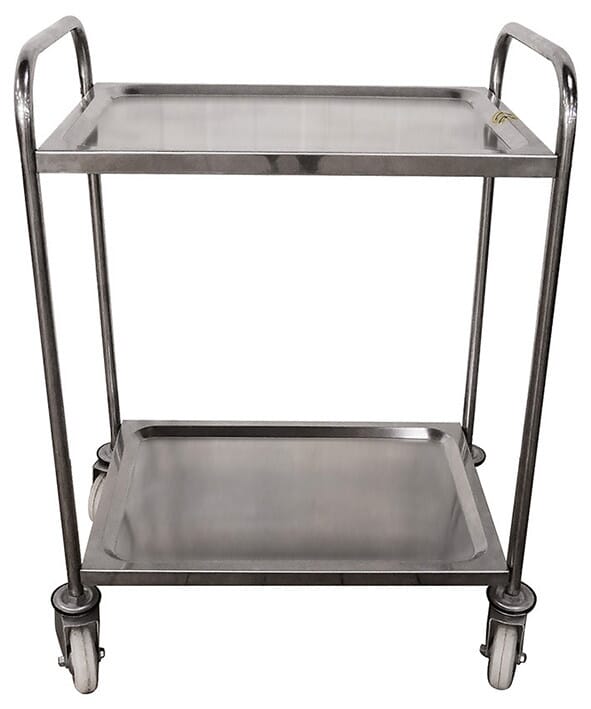 Servante inox 304 100 kg 3 plateaux