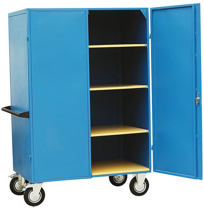 Armoire métallique 3 étagères 300 kg