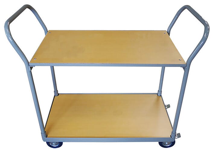 Servante plateau bois 250 kg 3 plateaux