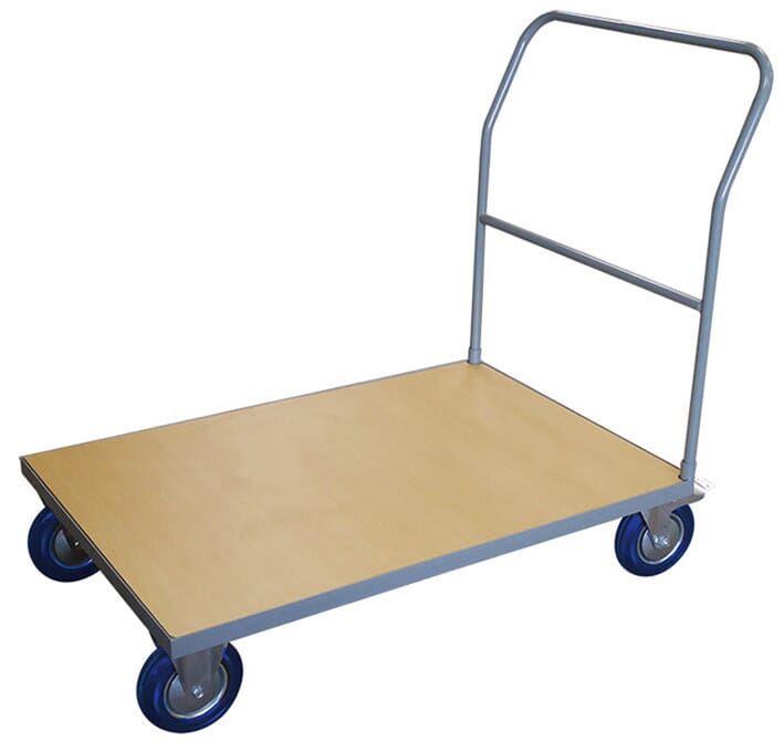 Chariot plateau bois 500 kg dimensions 1050 x 700 x 1100 mm