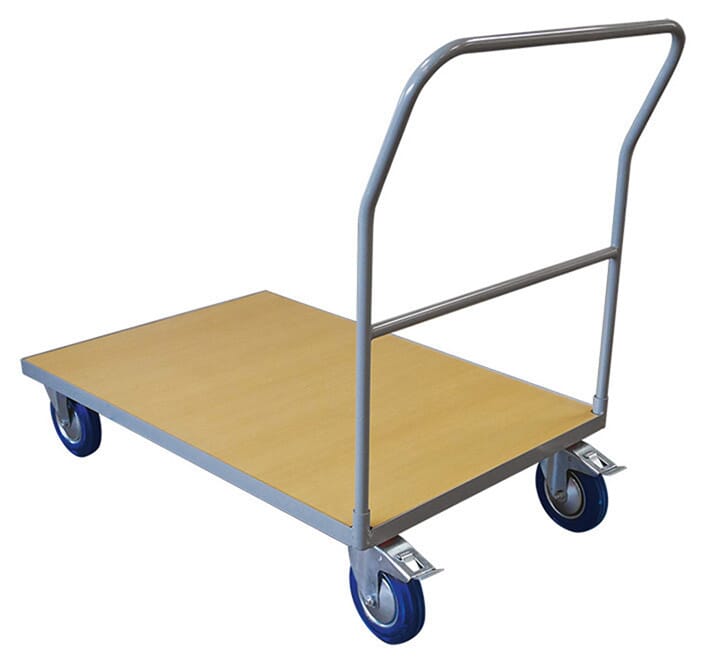 Chariot plateau bois 500 kg dimensions 1050 x 700 x 1100 mm