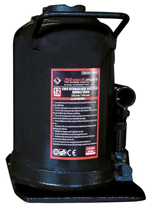 image cover Cric bouteille double vérin 4000 kg