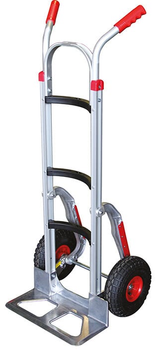 image cover Diable aluminium dossier incurvé 250 kg