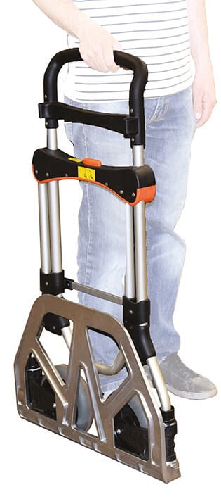 Diable aluminium télescopique et pliable 200 kg