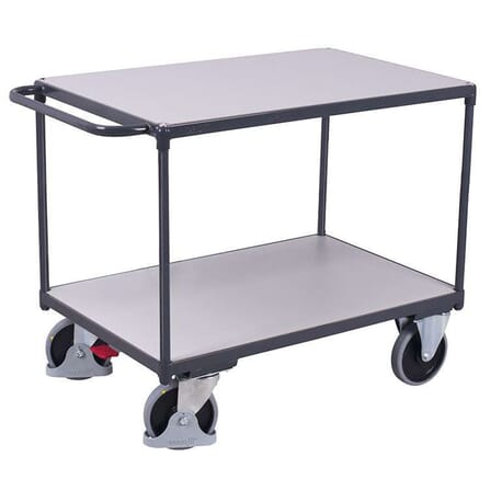 Servante ESD pour atelier à 2 plateaux Servante ESD pour atelier à 2 plateaux