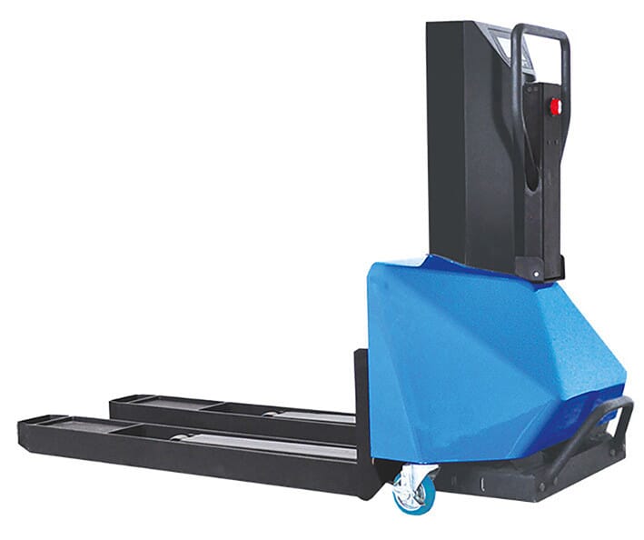 Gerbeur embarqué autonome hauteur de chargement 1350 mm charge 550 kg