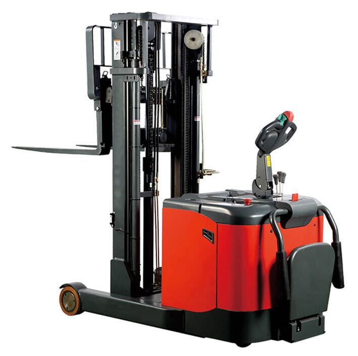 Gerbeur à mât rétractable polyvalent levée standard 4800 mm 1300 kg