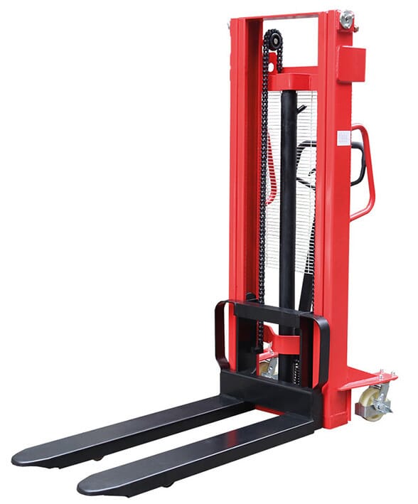 Gerbeur manuel 1000 kg hauteur élévation 1600 mm