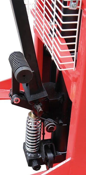 Gerbeur manuel 1000 kg hauteur élévation 1600 mm