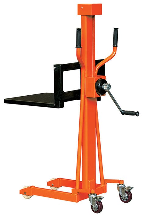 Mini gerbeur manuel avec plateforme 150 kg